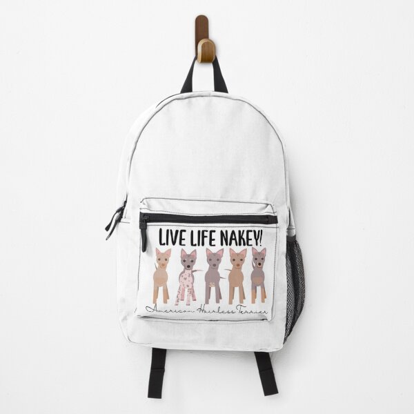 Item preview, American Hairless Terrier - Life Life Nakey! designed and sold by scrapdragon.