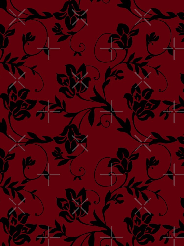 Floral Red by SusiBradley