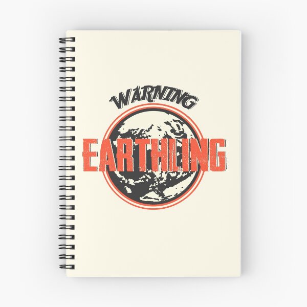 Item preview, Warning! Earthling designed and sold by Noedasuaconta.