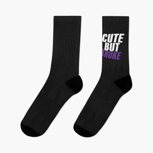 Item preview, CUTE BUT BROKE #Black designed and sold by SalaheddineB.