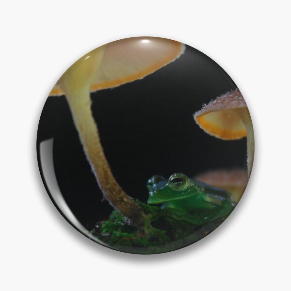 Item preview, Frog under Mushrooms designed and sold by JoseAndresRojas.