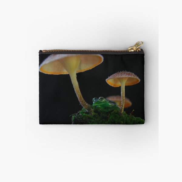 Item preview, Frog under Mushrooms designed and sold by JoseAndresRojas.