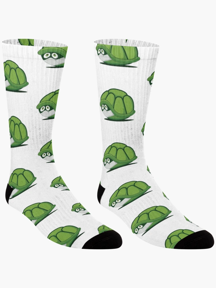 Thumbnail 3 of 5, Socks, Be Back In 2021 Turtle designed and sold by RamiBeans.
