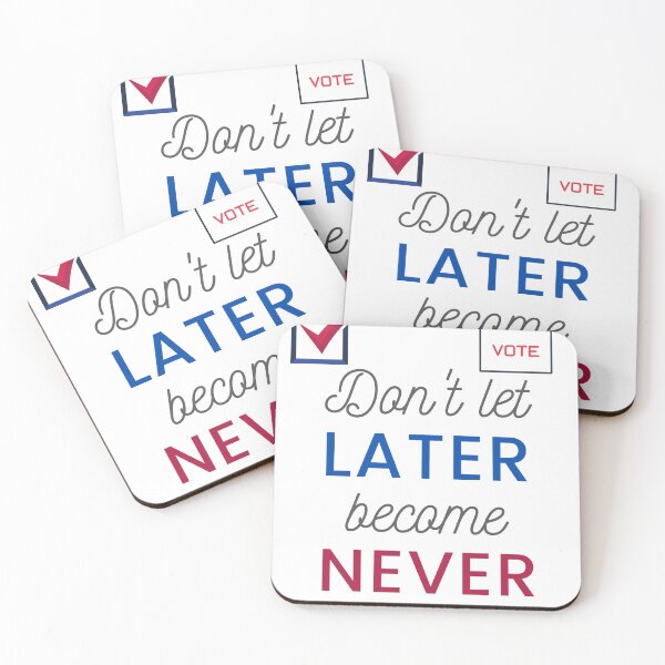 Item preview, Don't Let Later Become Never designed and sold by Jeanettcha.