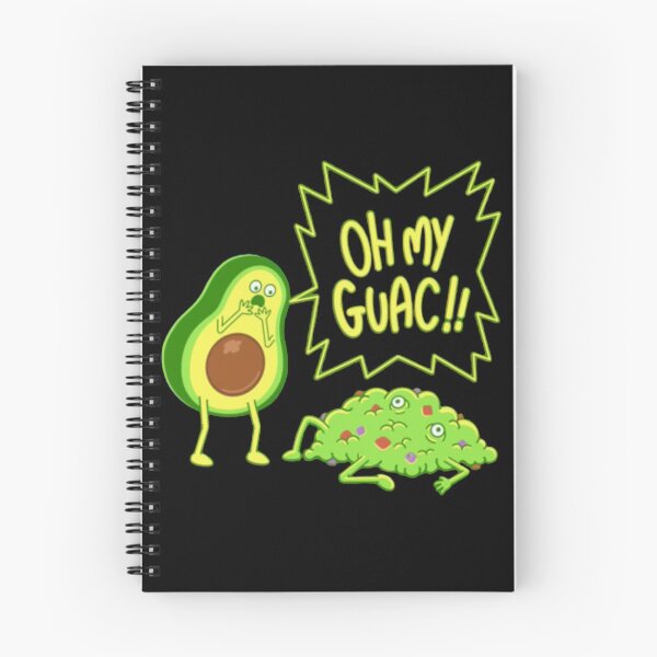 Item preview, Oh My Guac, Avocado funny food quotes designed and sold by tetyboom.