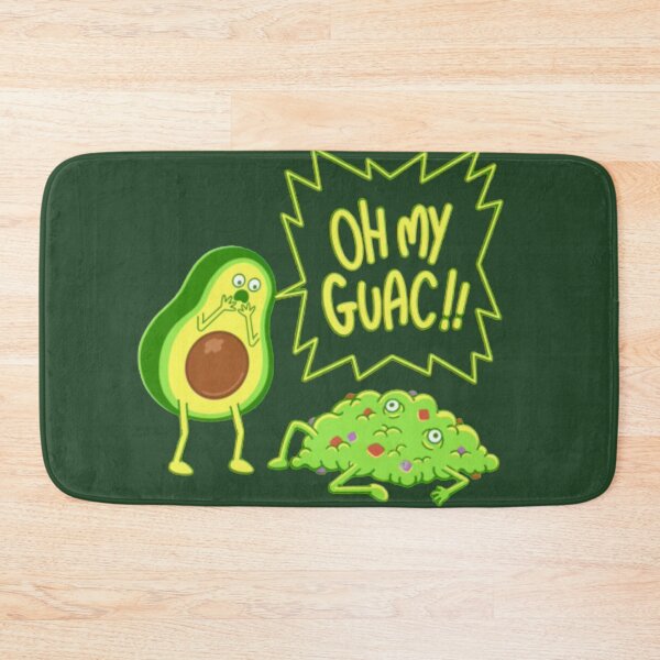 Item preview, Oh My Guac, Avocado funny food quotes designed and sold by tetyboom.