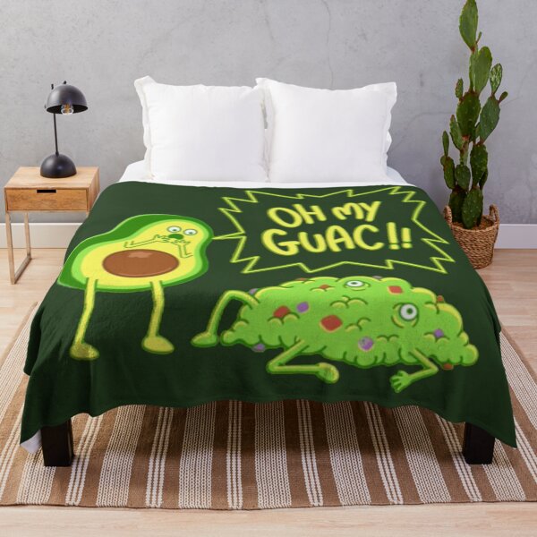 Item preview, Oh My Guac, Avocado funny food quotes designed and sold by tetyboom.