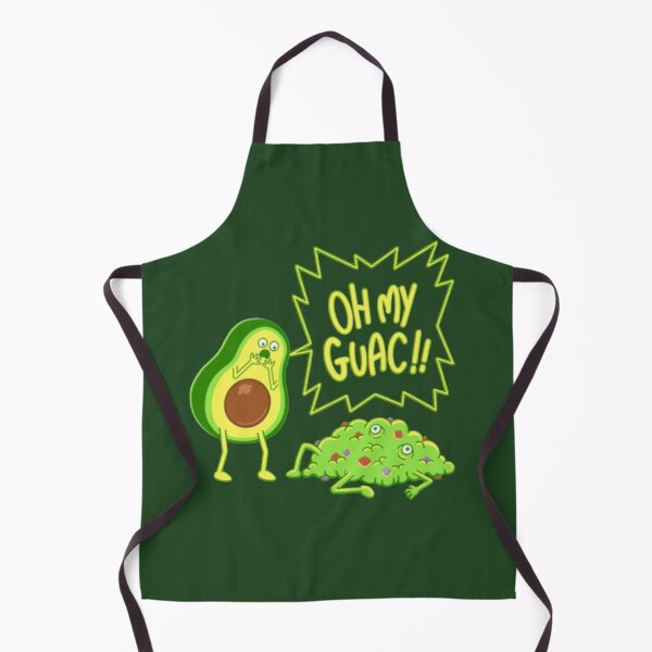 Item preview, Oh My Guac, Avocado funny food quotes designed and sold by tetyboom.