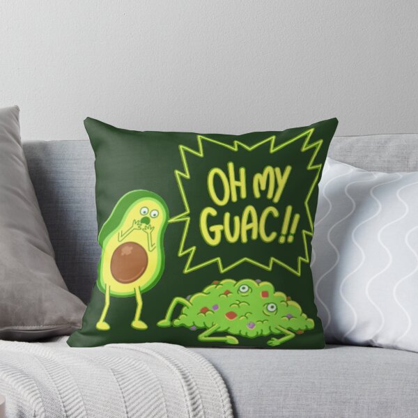 Item preview, Oh My Guac, Avocado funny food quotes designed and sold by tetyboom.