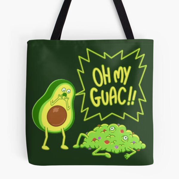 Item preview, Oh My Guac, Avocado funny food quotes designed and sold by tetyboom.