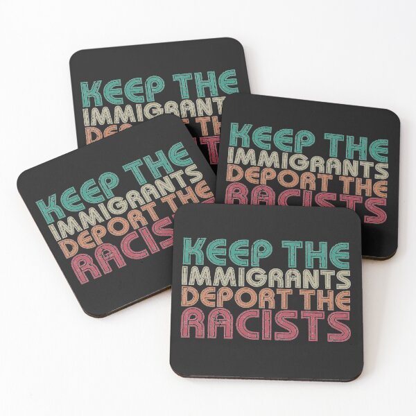 Item preview, Keep THe Immigrants Deport The Racist designed and sold by EGIT.