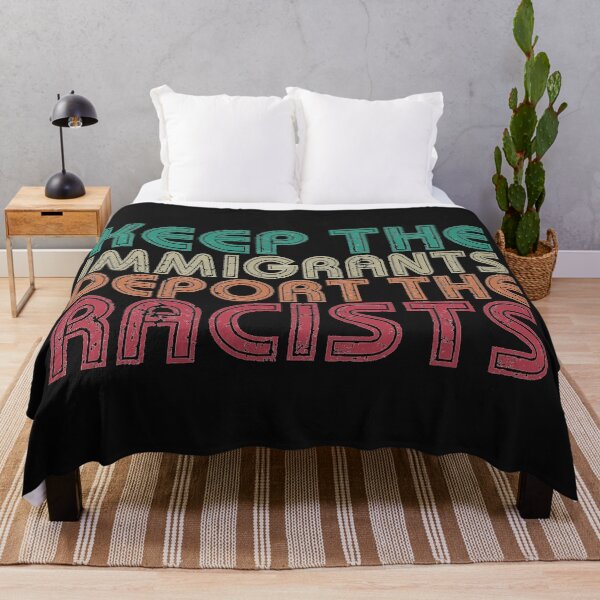 Item preview, Keep THe Immigrants Deport The Racist designed and sold by EGIT.