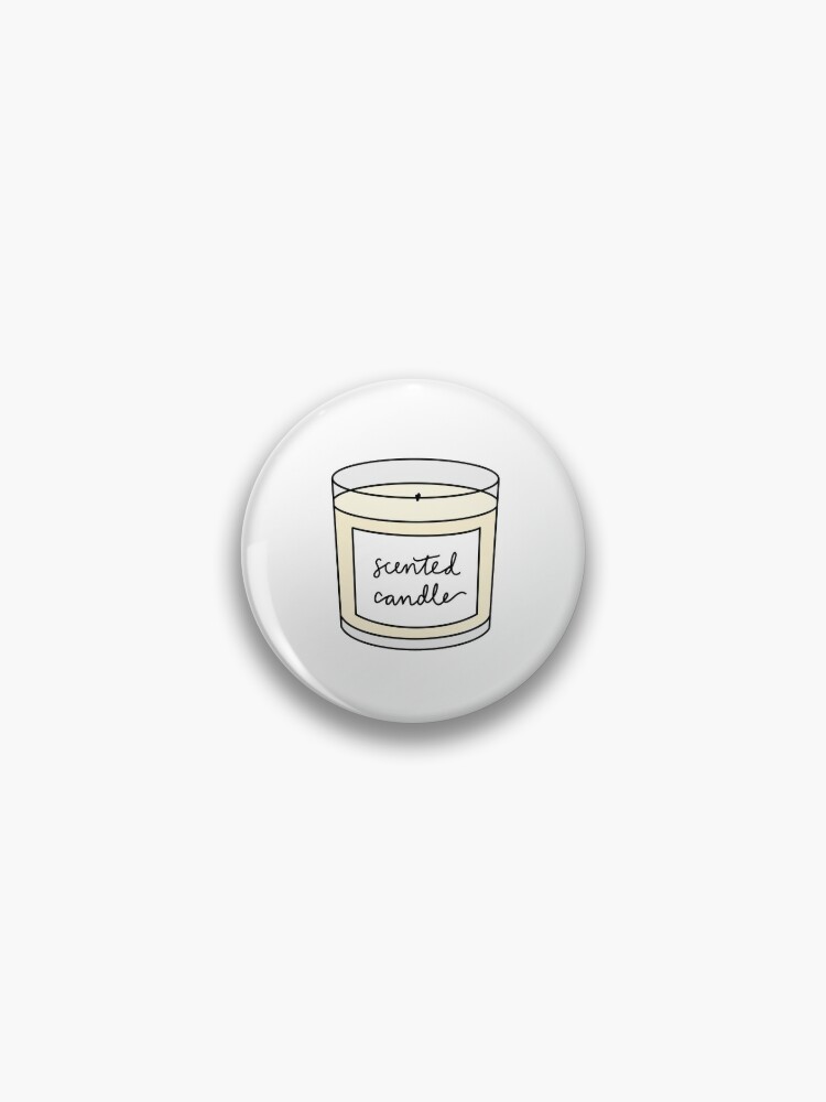 scented candle Sticker for Sale by vickydesignedit