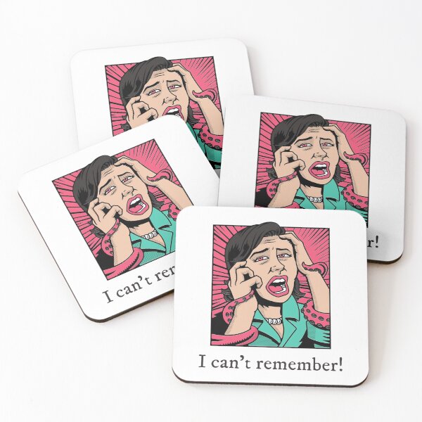 Item preview, I Can't Remember | Vintage Woman Freaking Out Design | Funny Woman Design designed and sold by Ainbowz-Artwork.