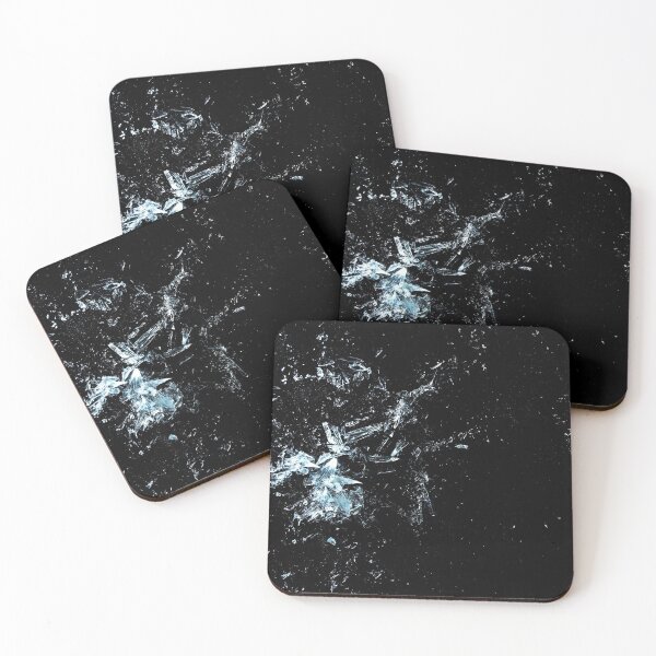 Item preview, broken glass on a black background designed and sold by photo123pro.