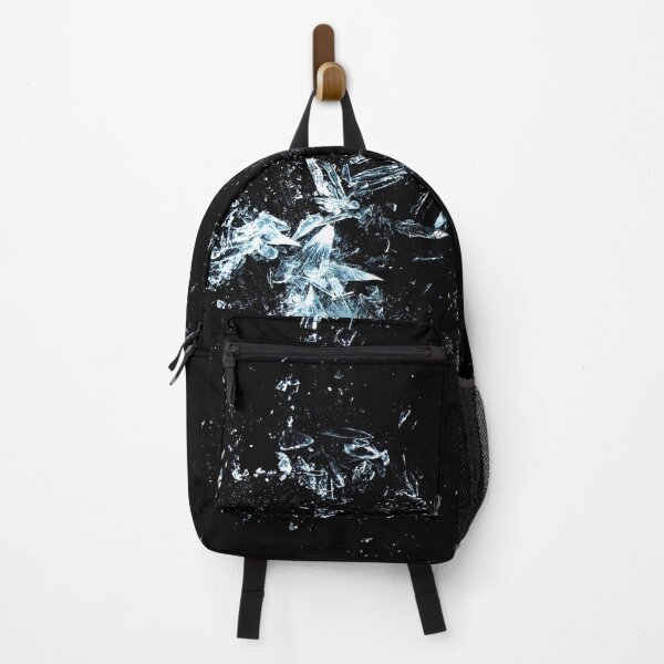 Item preview, broken glass on a black background designed and sold by photo123pro.