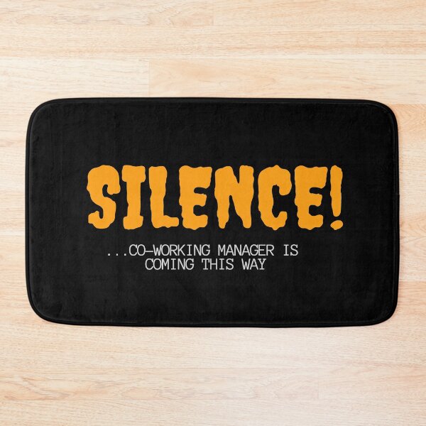 Item preview, Coworking Manager Silence designed and sold by HistoryMafia.