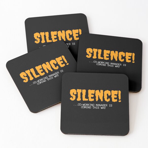 Item preview, Coworking Manager Silence designed and sold by HistoryMafia.