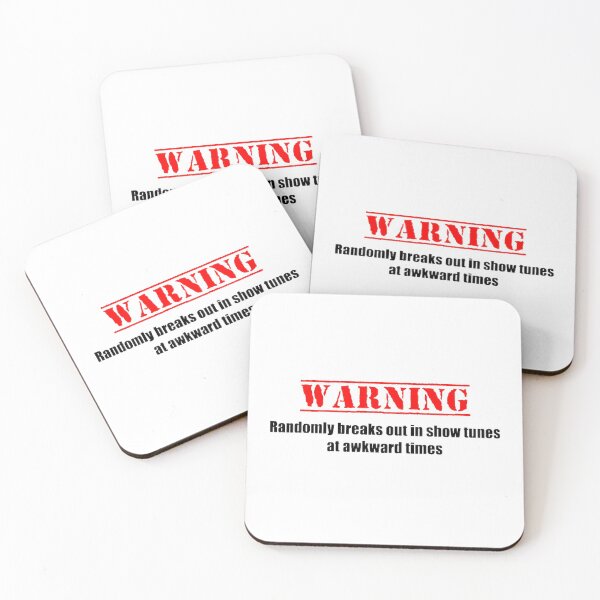 Item preview, Theatre kid warning designed and sold by Als10806.