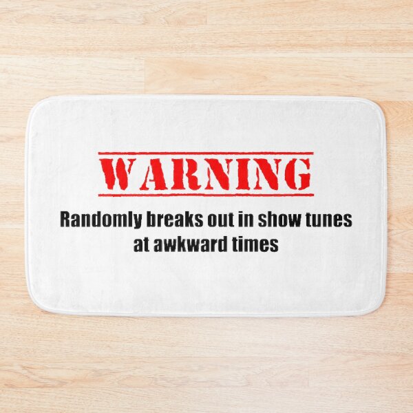 Item preview, Theatre kid warning designed and sold by Als10806.