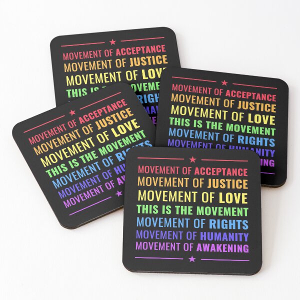 Item preview, This is the Movement of Acceptance, Justice, Love, Rights, Humanity, Awakening designed and sold by SAVWIS.