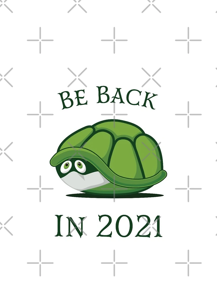 Thumbnail 4 of 4, iPhone Case, Be Back In 2021 Turtle designed and sold by RamiBeans.
