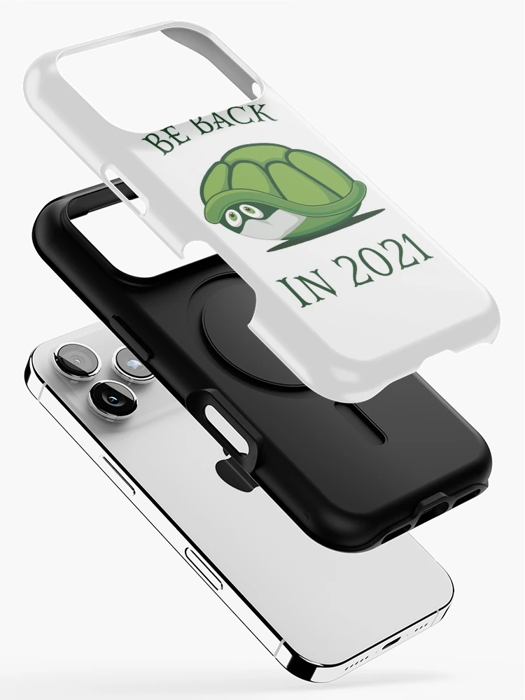 Thumbnail 2 of 4, iPhone Case, Be Back In 2021 Turtle designed and sold by RamiBeans.