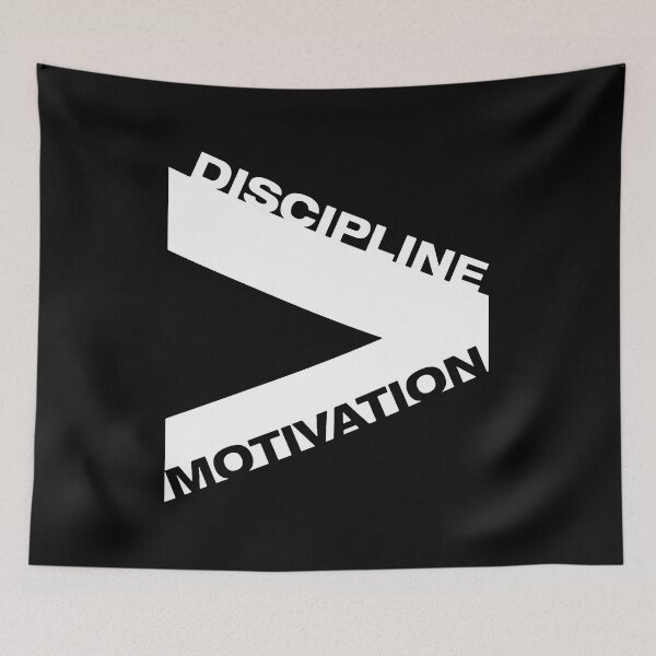 Item preview, disciplina sobre la motivación designed and sold by 16proartwork.