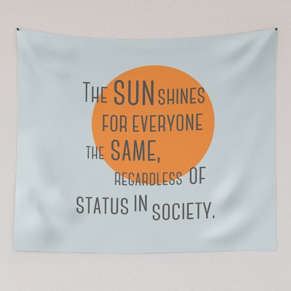 Item preview, The sun shines for everyone the same (on light) designed and sold by tuzlay.