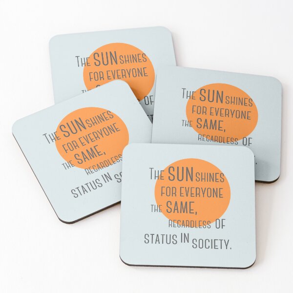 Item preview, The sun shines for everyone the same (on light) designed and sold by tuzlay.