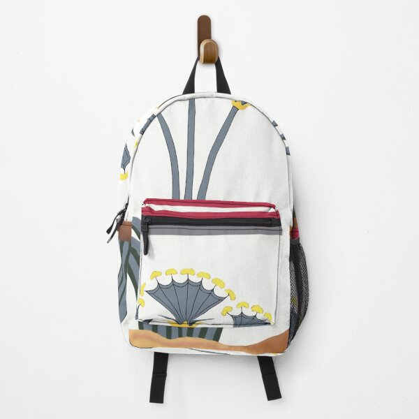 Minoan Sea Daffodils "Lilies" Fresco Restoration Backpack