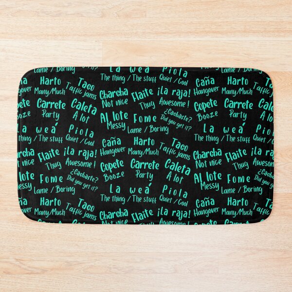 Item preview, Chilean funny expressions – modelo clásico en verde agua designed and sold by OpulentFlair.