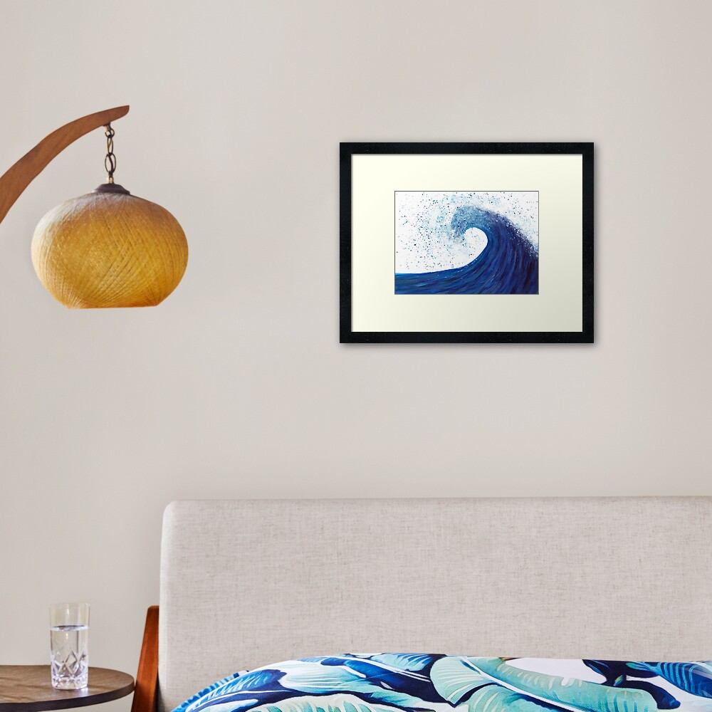 Item preview, Framed Art Print designed and sold by GillianAdams.
