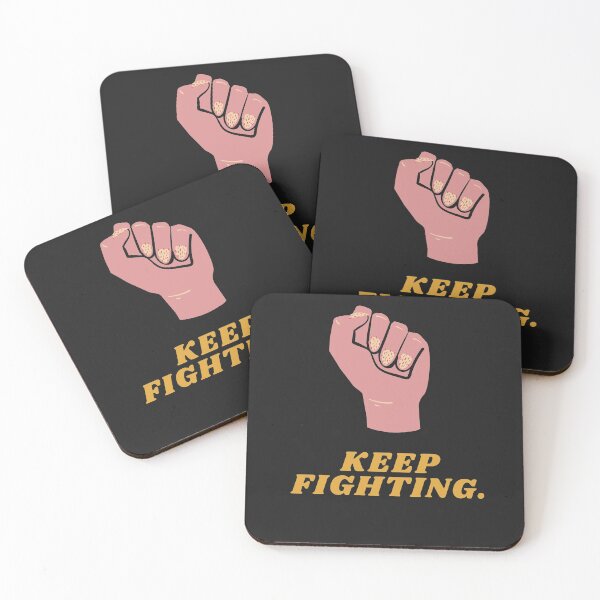 Item preview, Keep Fighting design designed and sold by Lorify.