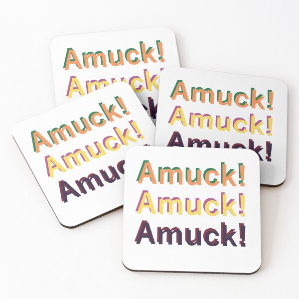 Item preview, Amuck! Amuck! Amuck! designed and sold by squiddledeedee.