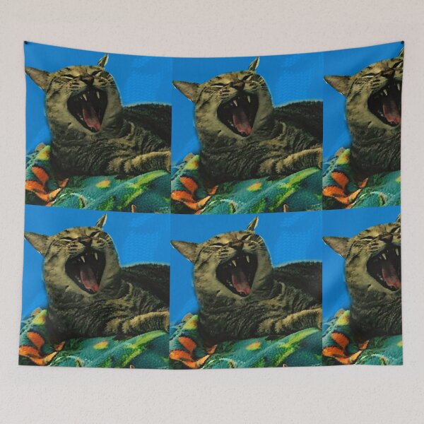Item preview, Yawning Kitty  designed and sold by missmermaid1990.