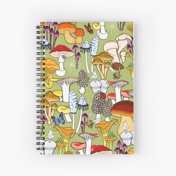 My Favorite Fungi Spiral Notebook