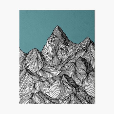 Item preview, Mountains as a sketch designed and sold by lolamawi.