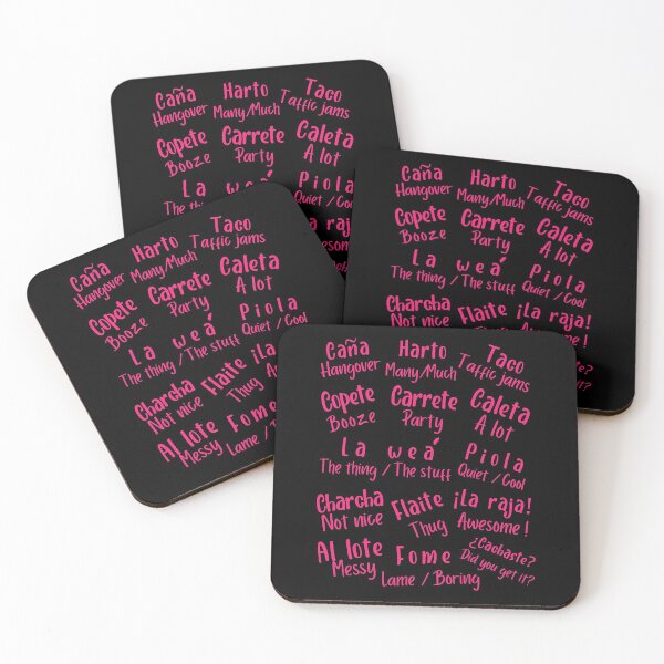 Item preview, Chilean funny expressions – modelo clásico en fucsia  designed and sold by OpulentFlair.