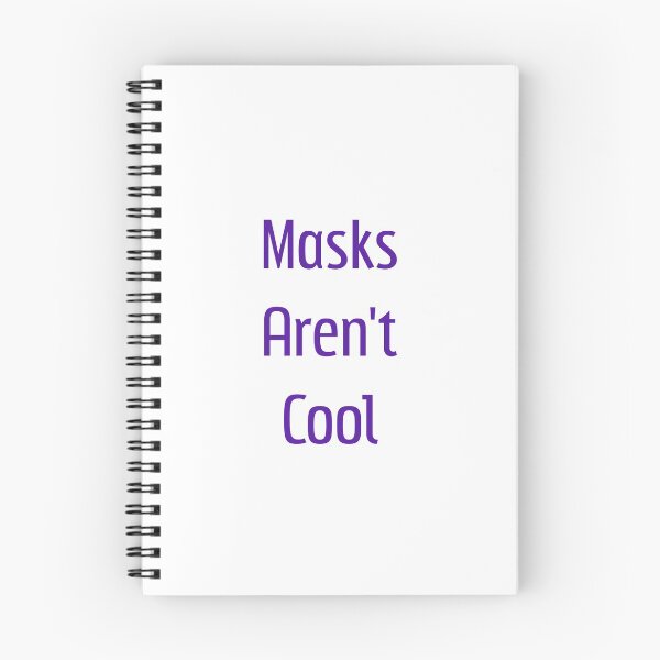 Item preview, Masks Aren't Cool - Purple designed and sold by IntrovArtDesign.
