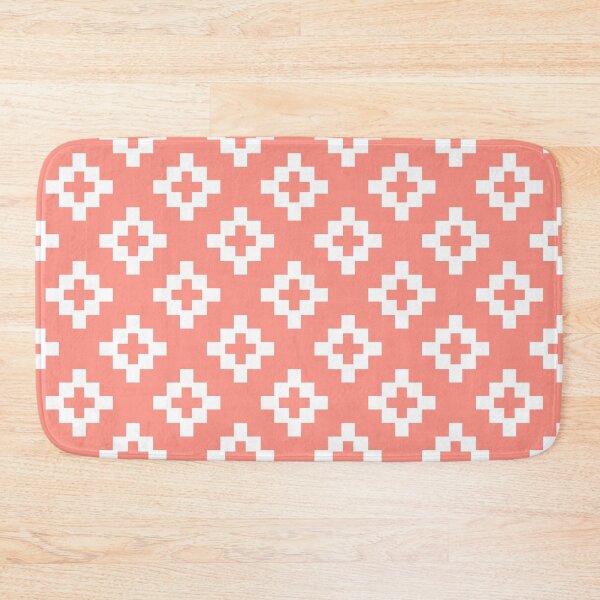 Item preview, peach diamond pattern designed and sold by ImagineKaye.