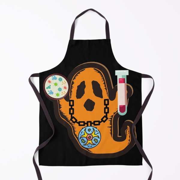 Item preview, MEDICAL LABORATORY SCIENTIST HALLOWEEN LAB GHOST COSTUME designed and sold by Hippiesole.