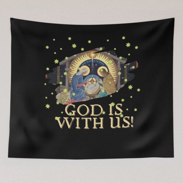 Item preview, Christmas Nativity God Is With Us! designed and sold by DiverseMerch.