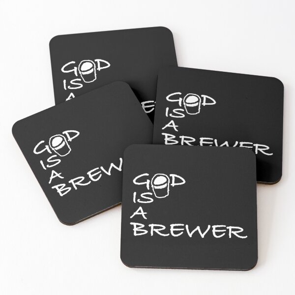 Item preview, God is a Brewer designed and sold by Craftaholic.
