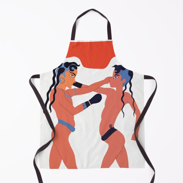 Item preview, Minoan Boxing Boys Fresco Restoration designed and sold by W. Sheppard Baird.