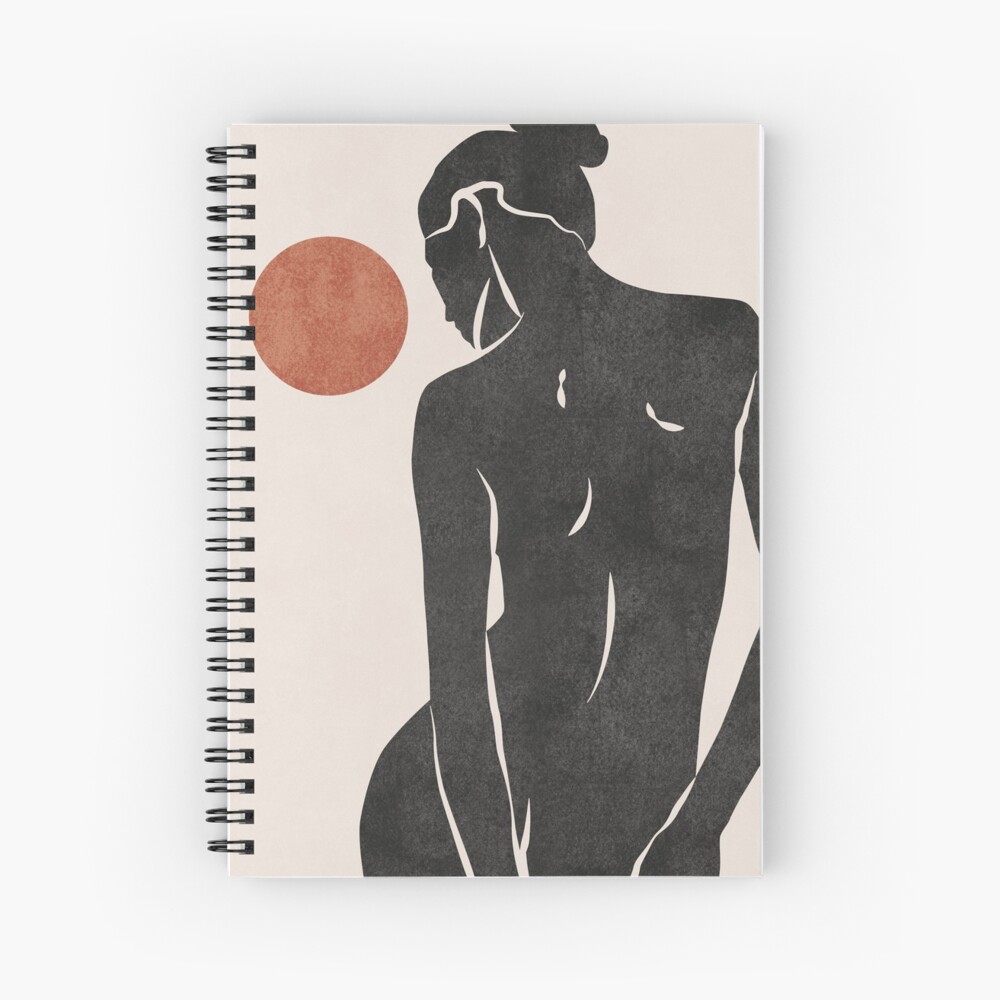 Erotic Art Drawings 6 Spiral Notebook