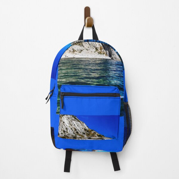 Item preview, young people in a canoe with a rock face in the middle of the sea designed and sold by Lighthouse1997.