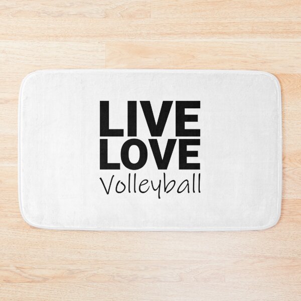 Item preview, Live live Volleyball, gift for volley lover designed and sold by Minimalist Quotes and Sayings.