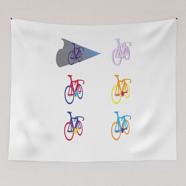 Item preview, Pop Art Bicycle Sticker Pack designed and sold by RabeDesigns.
