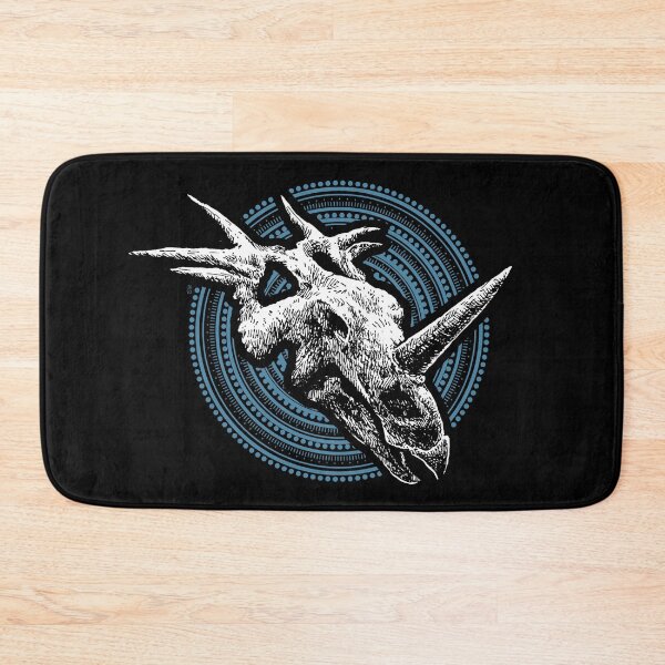 Item preview, Styracosaurus skull (dinosaur with circle background) designed and sold by labideas.